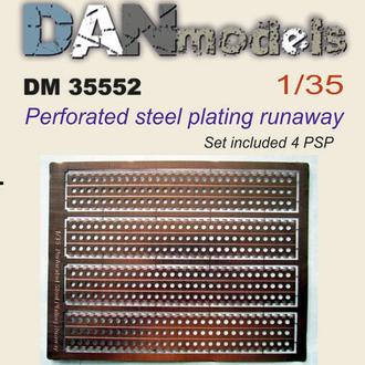 1:35 Металлические аэродромные плиты (4 шт) - DM35552
