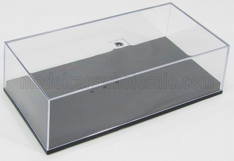 1:43 VETRINA DISPLAY BOX For F1 Model Cars Lungh.cm 14.3 X Largh.cm 7.3 X Alt.cm 4.2 (altezza Interna Cm 3.1), Plastic Display - PAC-432100