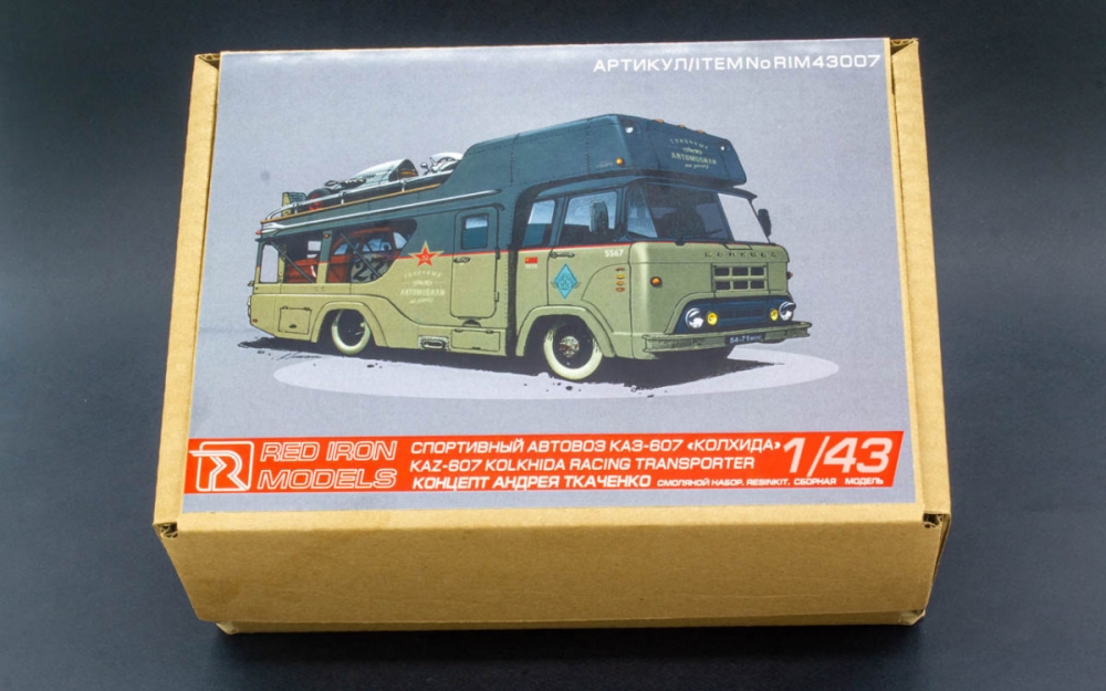1:43 Сборная модедь Автовоз Колхида КАЗ-607 - RIM43007