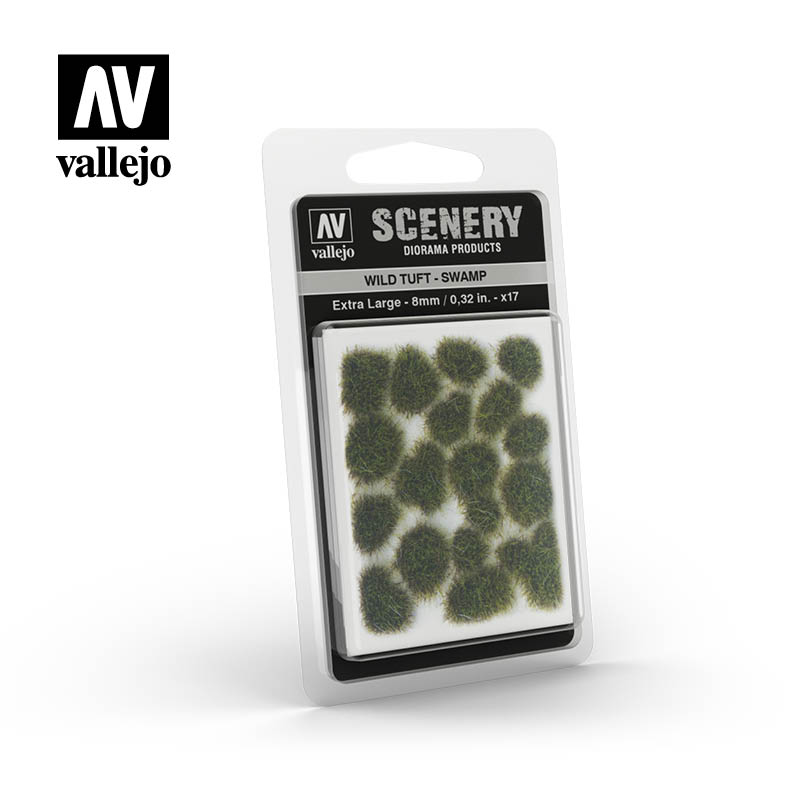 Болотная трава, сухой пучок Vallejo Scenery, имитация. Высота 8 мм - SC422