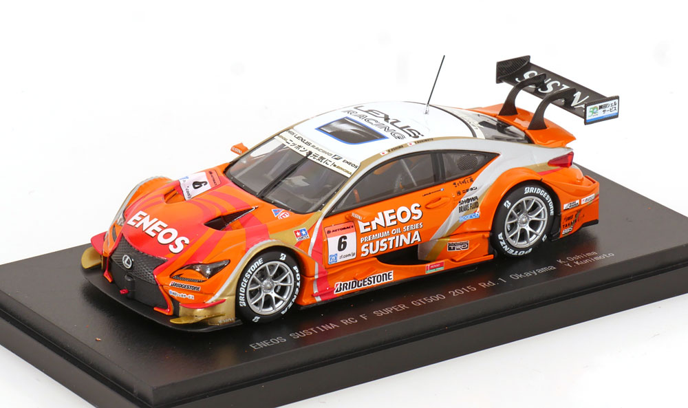 1:43 LEXUS RC F No 6  Super GT 500, Oshima/Kunimoto (2015) - 45267