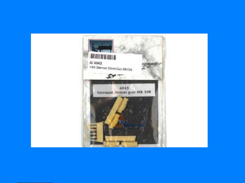 1:48 Набор дополнений German 30mm guns Mk 108 - 4043