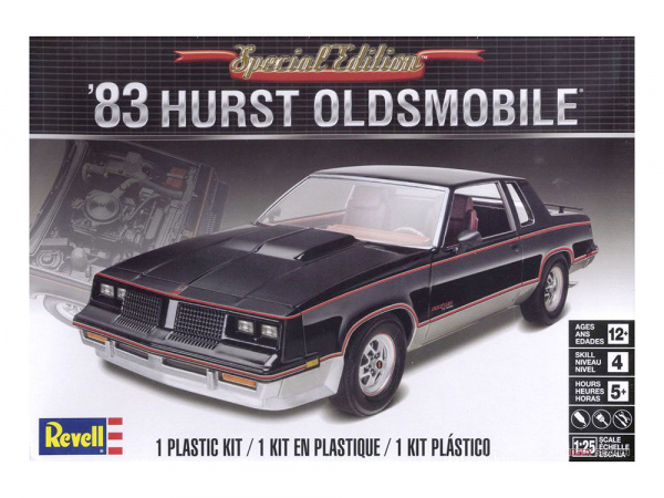 1:25 Сборная модель OLDSMOBILE Hurst 1983 - 14317