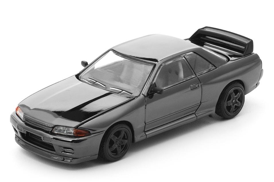 1:64 NISSAN Skyline R32 GT-R  *The Dark Chrome Series*, dark chrome - PRDC002