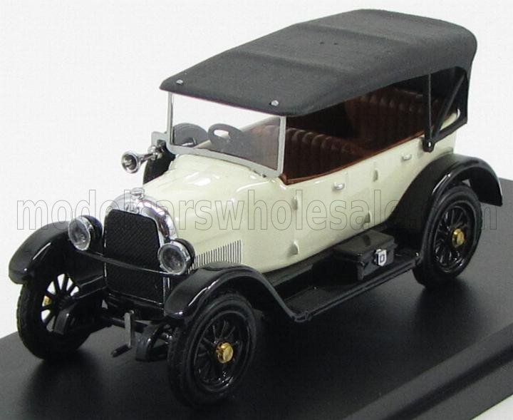 1:43 FIAT 501 Sport Cabriolet Closed (1919), White Black - 4446