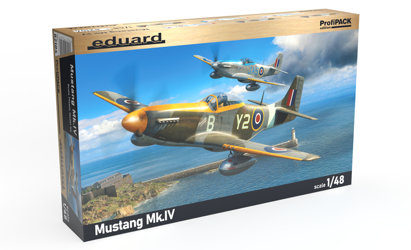 1:48 Сборная модель Mustang Mk. IV - 82104