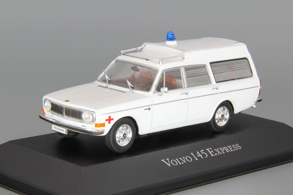 1:43 VOLVO 145 Express 'Ambulance' (1971), white - 7495007
