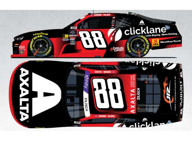 1:64 Chevrolet #88 Connor Zilisch *Axalta*, black/white/red 2025 - N882565AXLZI