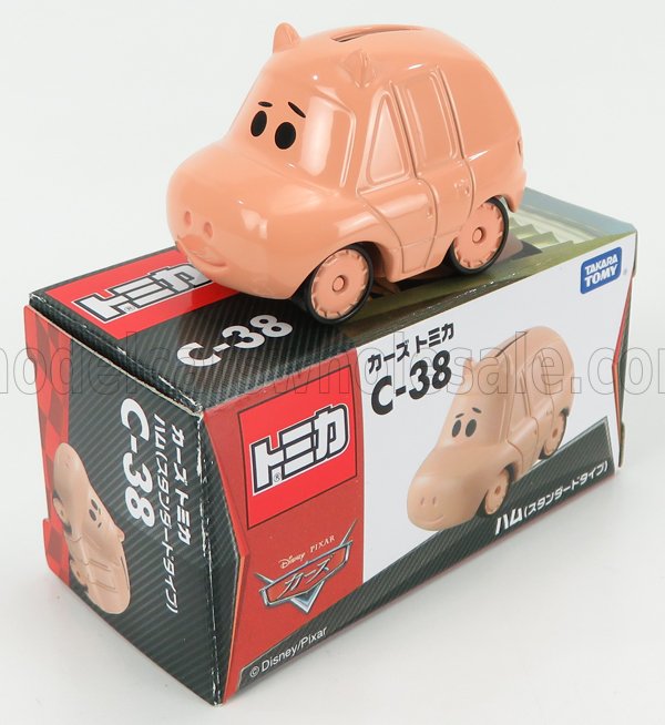 1:64 WALT DISNEY Pixar Cars - Ham, Pink - C38