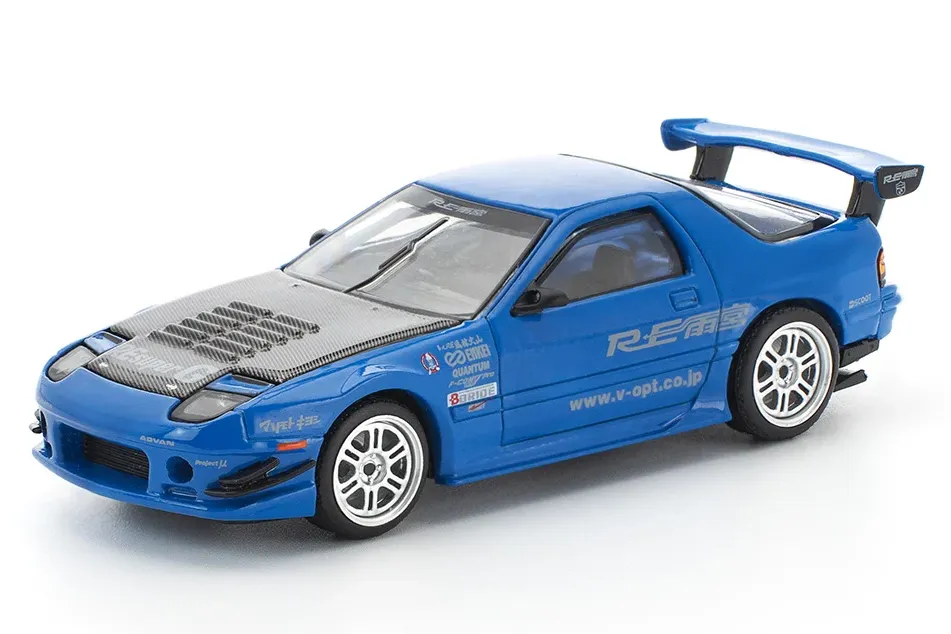 1:64 MAZDA RX-7 (FC3S) RE-AMEMIYA, blue - PR640290