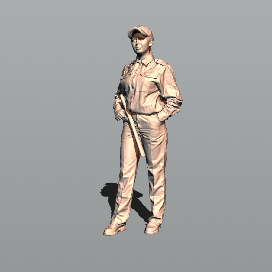 1:24 Фигура Люба ППС (масштаб 1:24, окрашенная) - MPF24-898okr