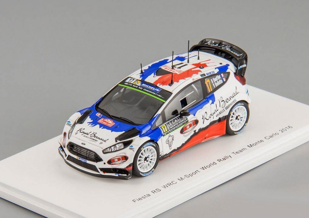 1:43 Ford Fiesta RS WRC #17 DNF Monte Carlo 2016 M-Sport World Rally Team - S4970