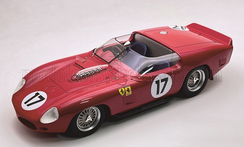 1:18 FERRARI 250 TR61 3.0L V12 SPIDER TEAM N.A.R.T. North American Racing №17 24h Le Mans pedro rodriguez - Ricardo Rodriguez (1961) - TM18-231C