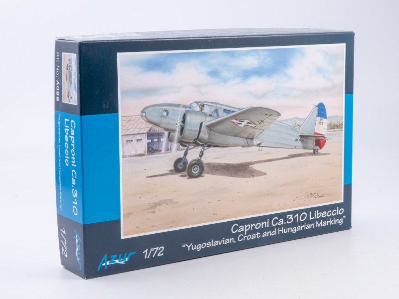 1:72 Сборная модель Caproni Ca.310 Libeccio 'Yugoslavian, Croat & Hungarian Marking - A088-X1
