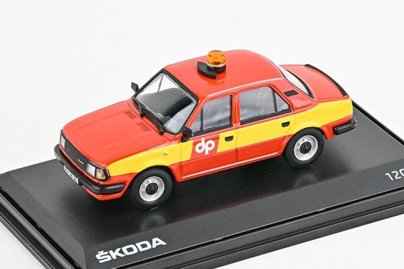 1:43 SKODA 120L (1984) DP hl.m. Prahy, red - 712XJ1