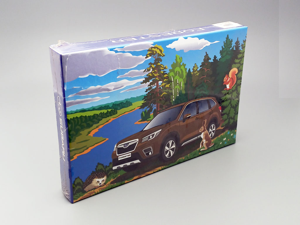 Детские пазлы SUBARU Forester - ADV-MRK-PZLFOR19MY