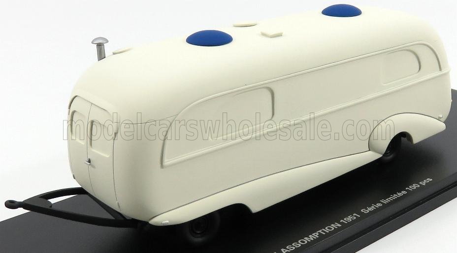 1:43 TRAILER Caravan Assomption (1951), White - PE902