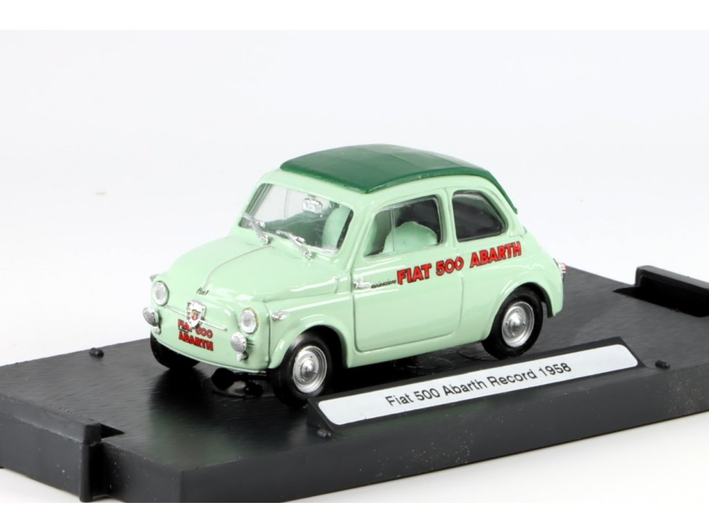 1:43 FIAT 500 Abarth Record (1958), light green - 220394