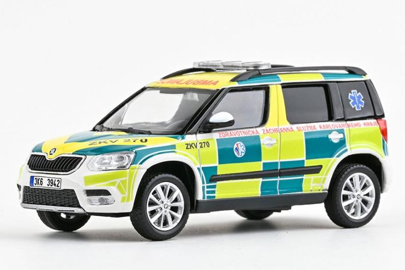 1:43 SKODA Yeti FL EMS Of Karlovy Vary Region, #270 (2013) - 031XO08