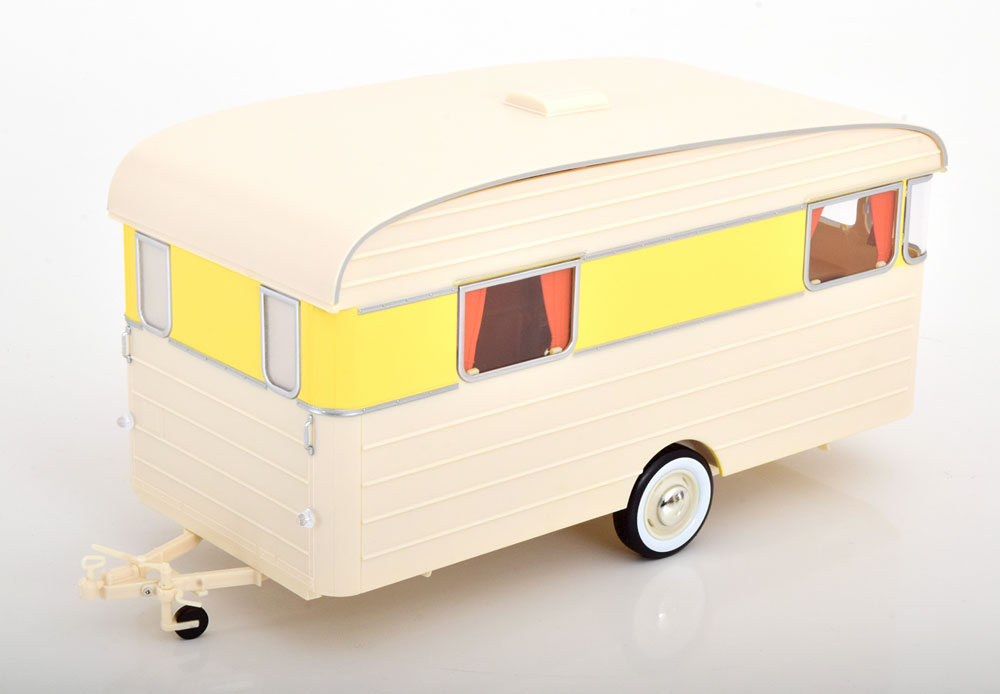 1:18 DIGUE Panoramic 14 Caravan (1960), creme yellow - 185800