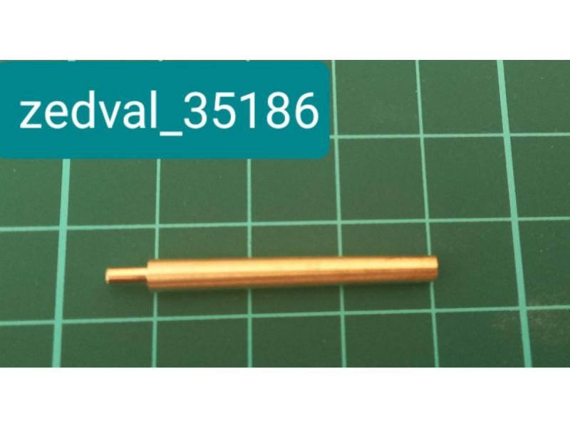 1:35 Ствол 7,5 см KwK 44/L 36,5 для MAUS - 35186
