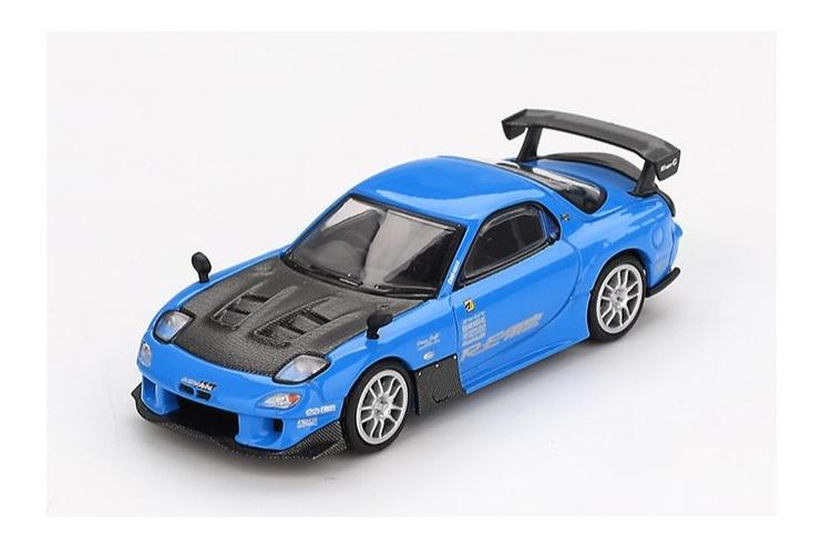 1:64 MAZDA RX-7 (FD3S) Re-amemiya RHD (2025), blue - MGT01046-RBL