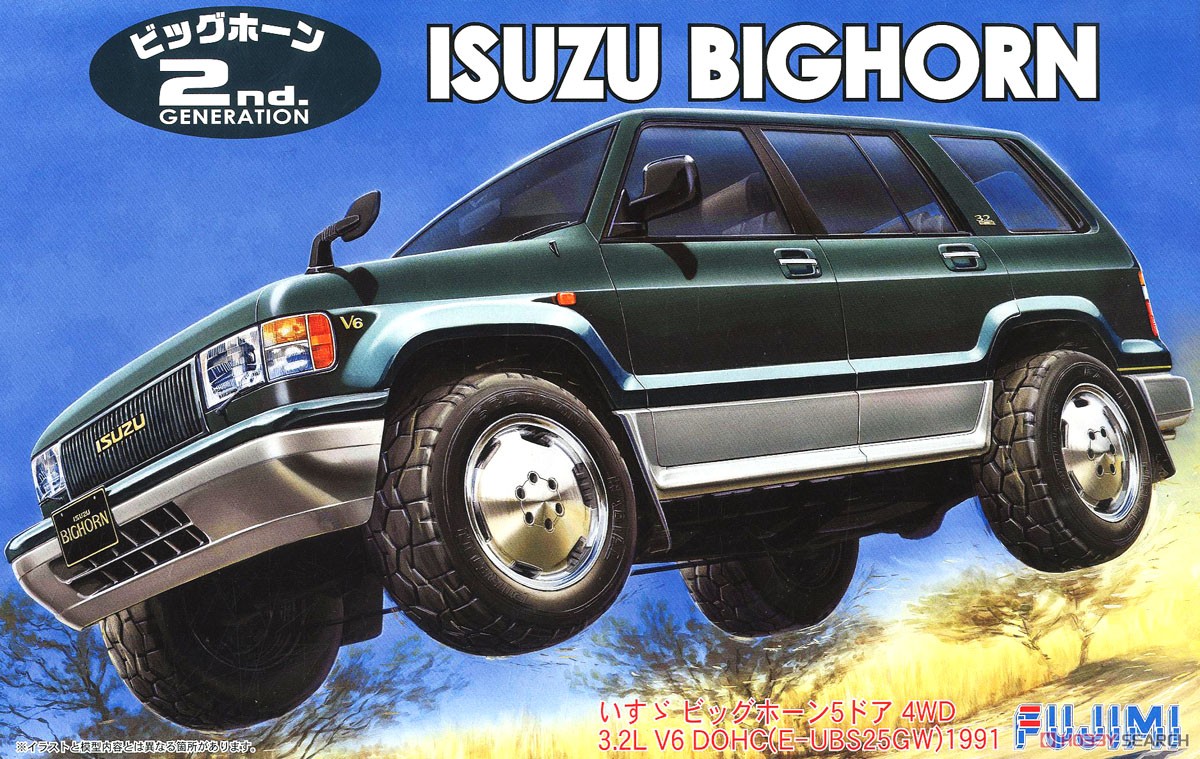 1:24 Сборная модель Isuzu Bighorn 2nd Generation (1991) - 03796