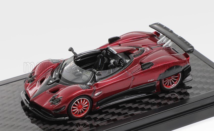 1:64 PAGANI Zonda HP Barchetta (2018), carbon red - LCD64018-CR