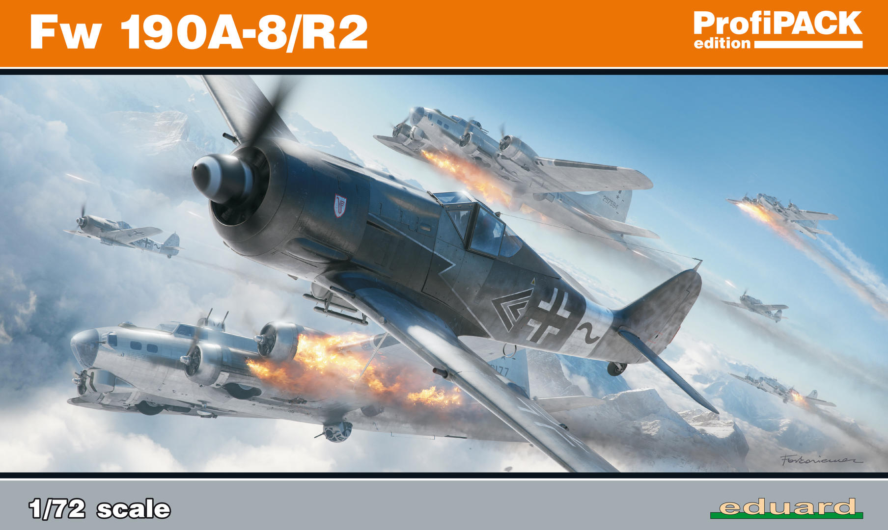 1:72 Сборная модель Fw 190A-8/ R2 - 70112