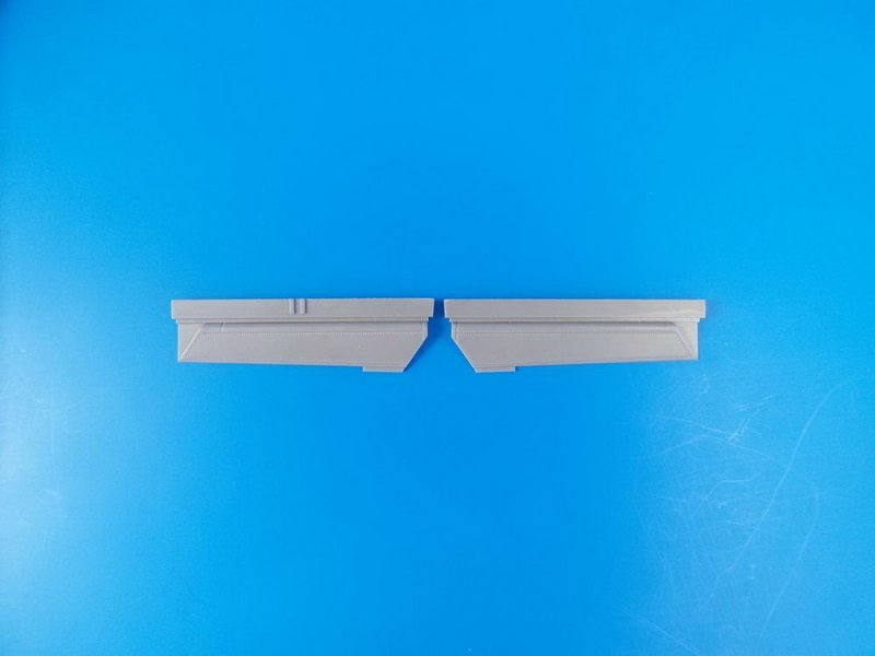 1:48 RF-84F Thunderflash - Correction Wing Ailerons / for Tanmodel - 129-Q48271
