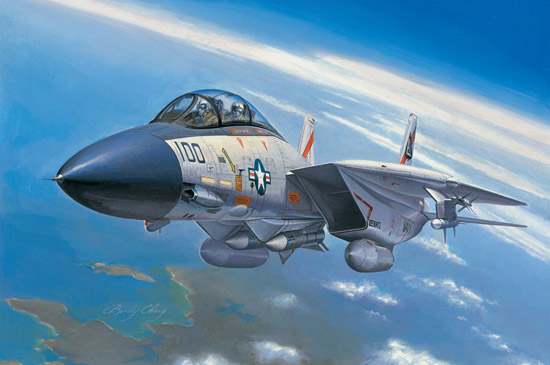 1:72 Сборная модель F-14A Tomcat - 80276