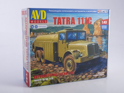 1:43 Сборная модель TATRA 111C автоцистерна - 1584AVD
