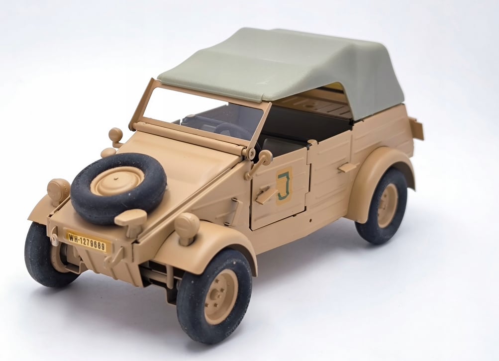 1:24 VOLKSWAGEN VW-82 Kubelwagen Tropic, beige - 1003