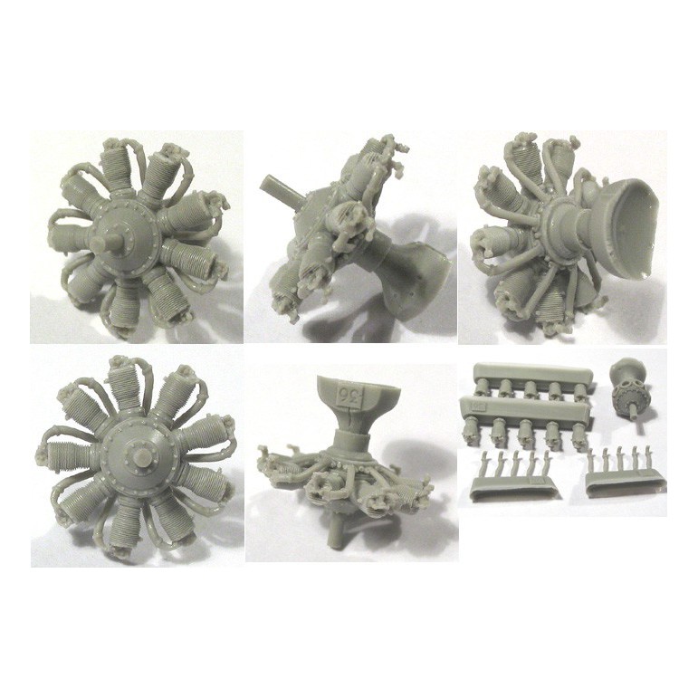 1:48 Двигатель LERHONE/OBERURSEL UR II - 48-014