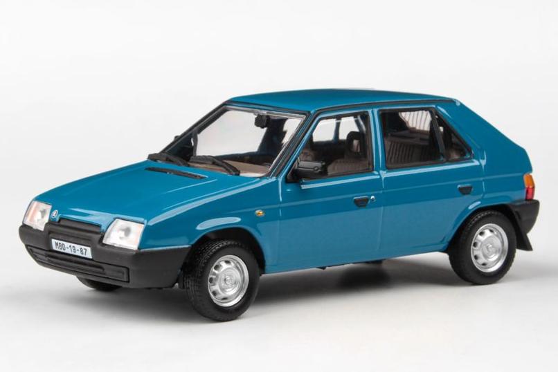 1:43 SKODA Favorit 136L (1988), blue - 708LU