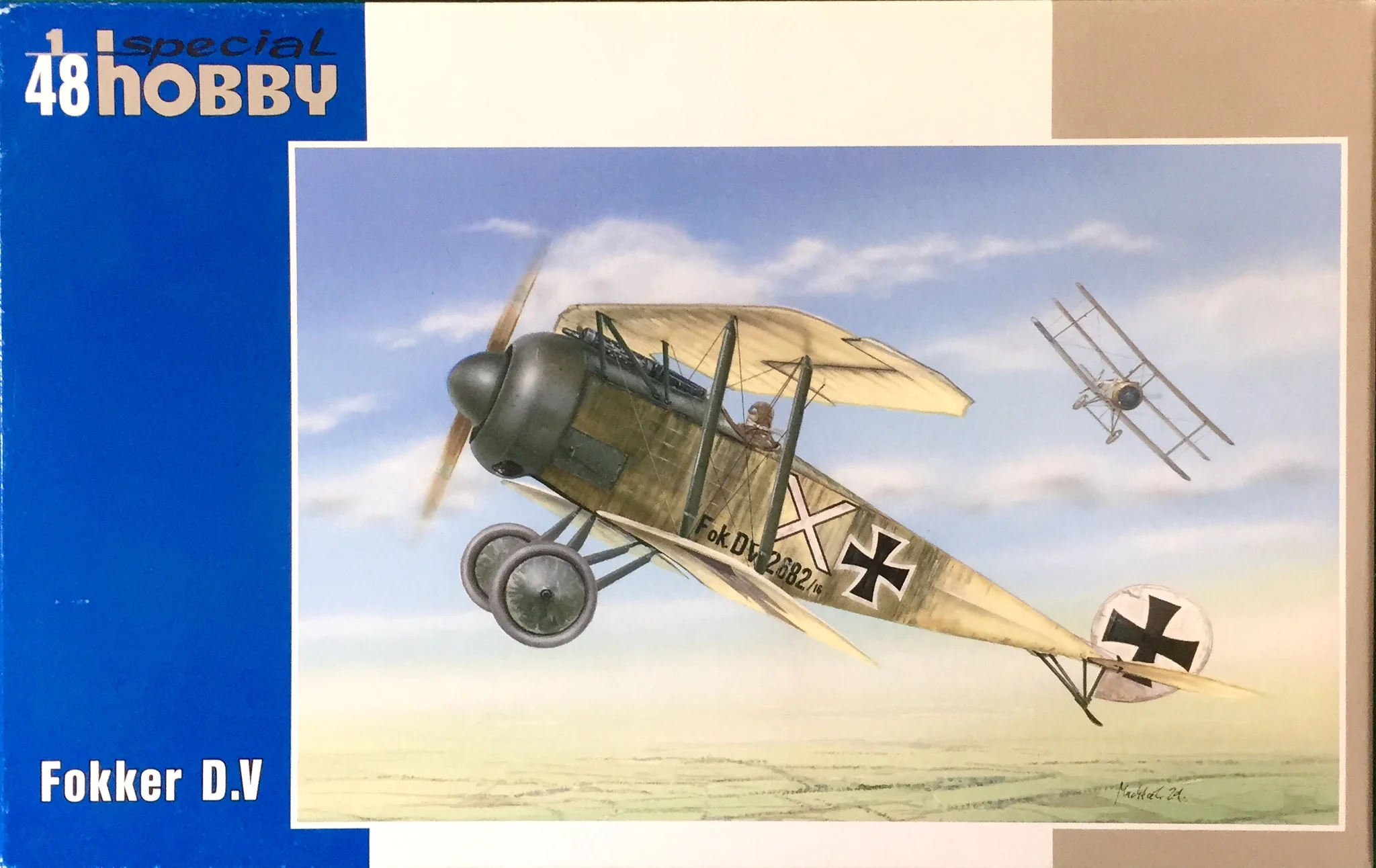 1:48 Сборная модель Fokker D.V - SH48118