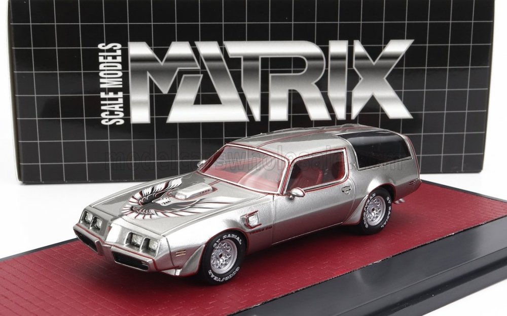 1:43 PONTIAC Firebird Trans Am Sb Concept (1979), Silver - MX41606-012