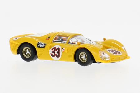 1:87 FERRARI 330P3 #33 Daytona W.Mairesse/J.Blaton (1967), yellow - 22908