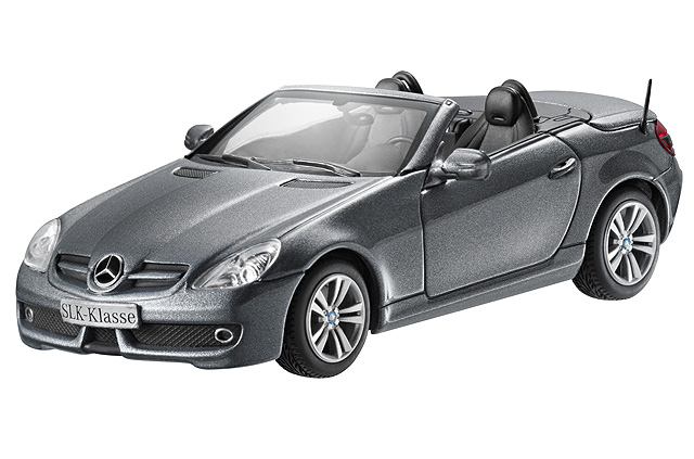 1:43 MERCEDES-BENZ SLK-Class Roadster R171 (2008), silver palladium - B66962409
