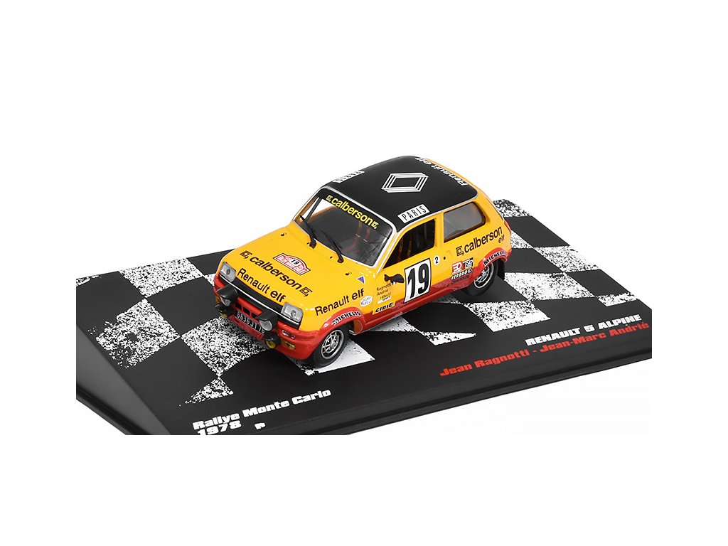 1:43 Renault 5 Alpine Rallye Monte-Carlo 1978, Rallye automobily 38 - DEAZAV38