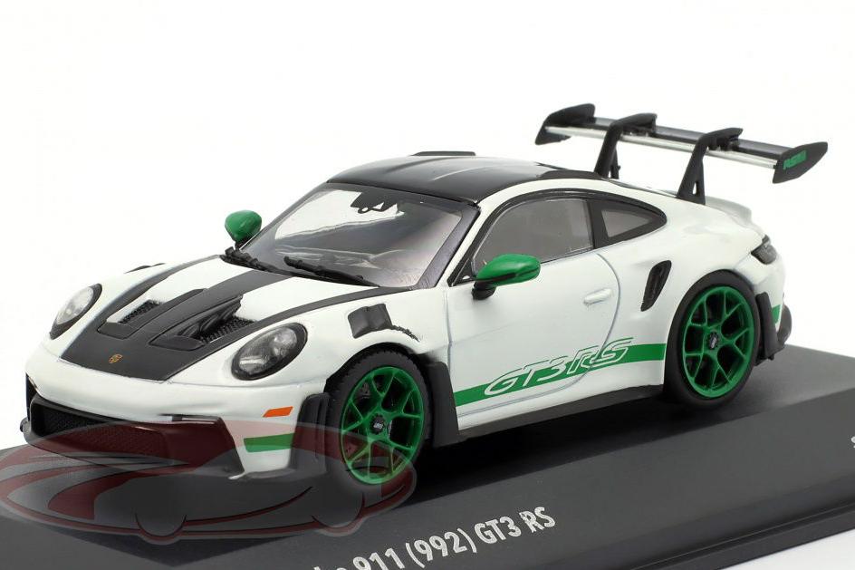 1:43 PORSCHE 911 (992) GT3 RS Tribute to Carrera RS Package (2023), white / green - S4314801