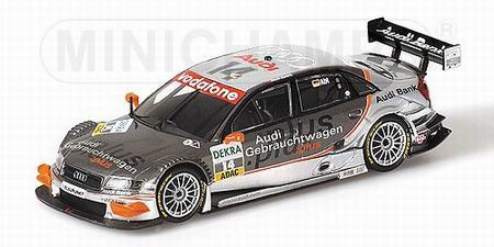 1:43 AUDI A4 - PIERRE KAFFER - `AUDI GEBRAUCHTWAGEN PLUS` - AUDI SPORT TEAM JOEST RACING - DTM 2005, silver - 400051415