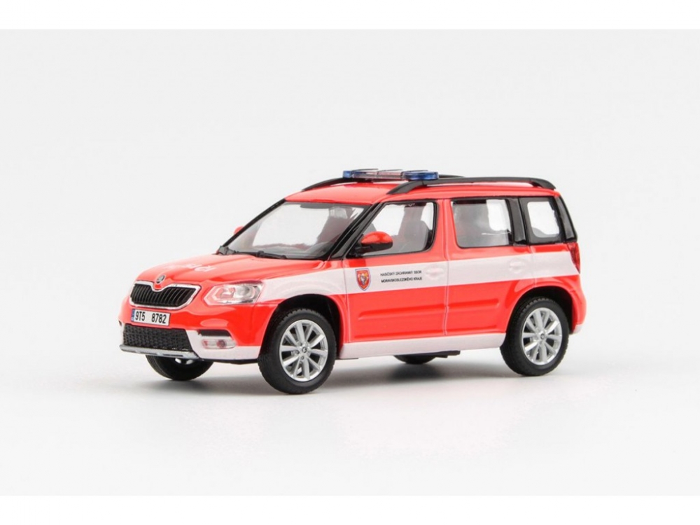 1:43 SKODA Yeti FL HZS Moravskoslezského Kraje (2013) - 031XL2