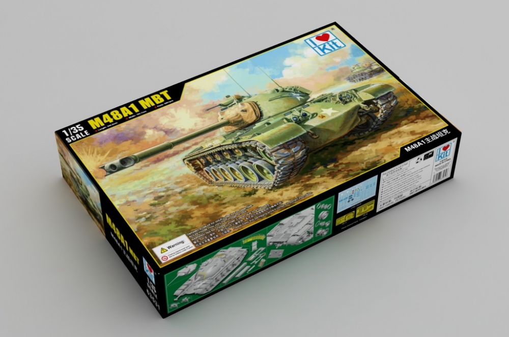 1:35 Сборная модель Основной боевой танк M48A1 MBT - 63531