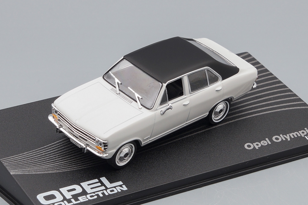 1:43 OPEL Olympia A (1967-1970), white / black - OP47