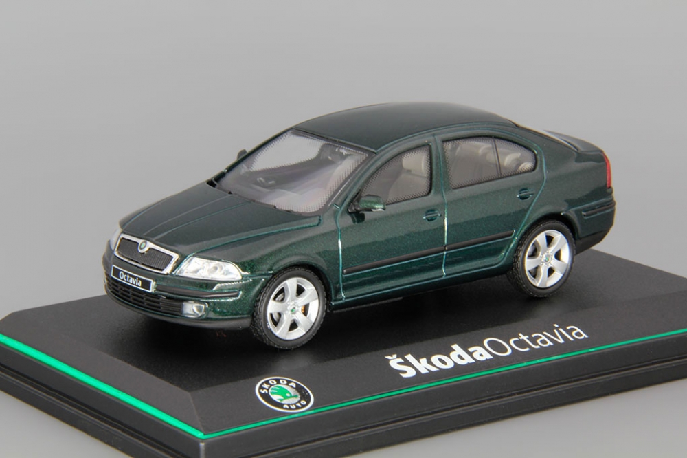 1:43 SKODA Octavia (2004), Natural Green Metallic - 001H