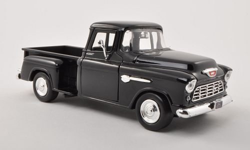 1:24 CHEVROLET 5100 Stepside Pick Up (1955), black - 73236B