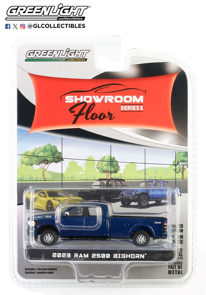 1:64 DODGE RAM 2500 Bighorn Sport Appearance Off-Road Package (2023), Patriot Blue Pearl - 68050A