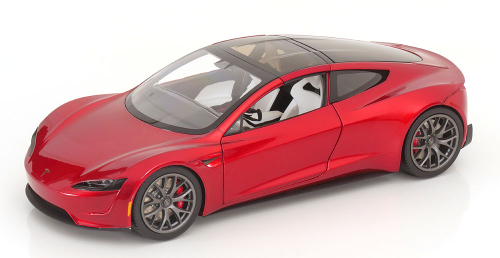 1:18 TESLA Roadster (2024), red metallic - 101924