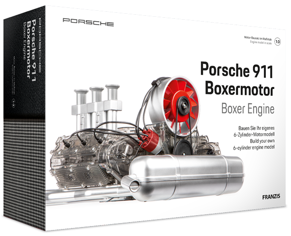1:3 Сборная модель двигатель Порше 911 бокстер / Porsche 911 6-Zylinder Boxermotor (1966) - 67224
